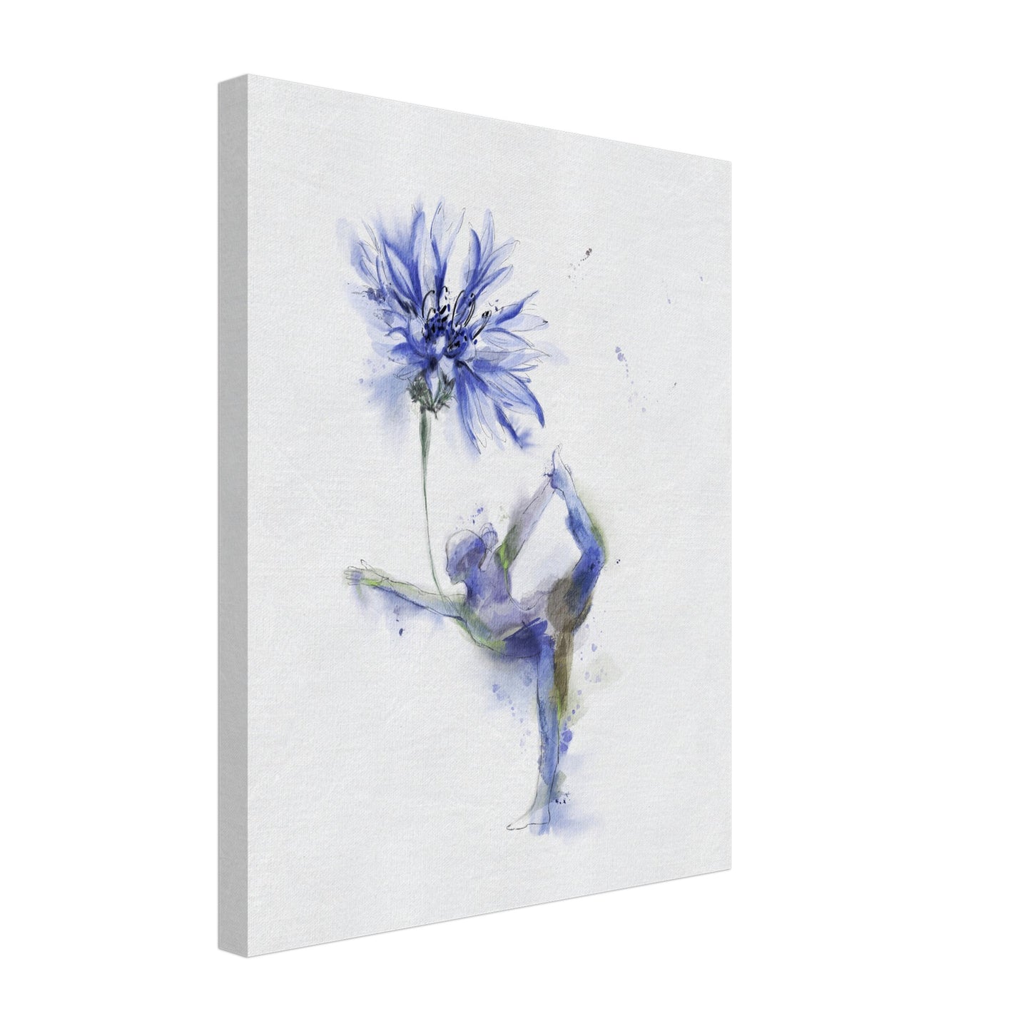 Yoga Flower- Cornflower