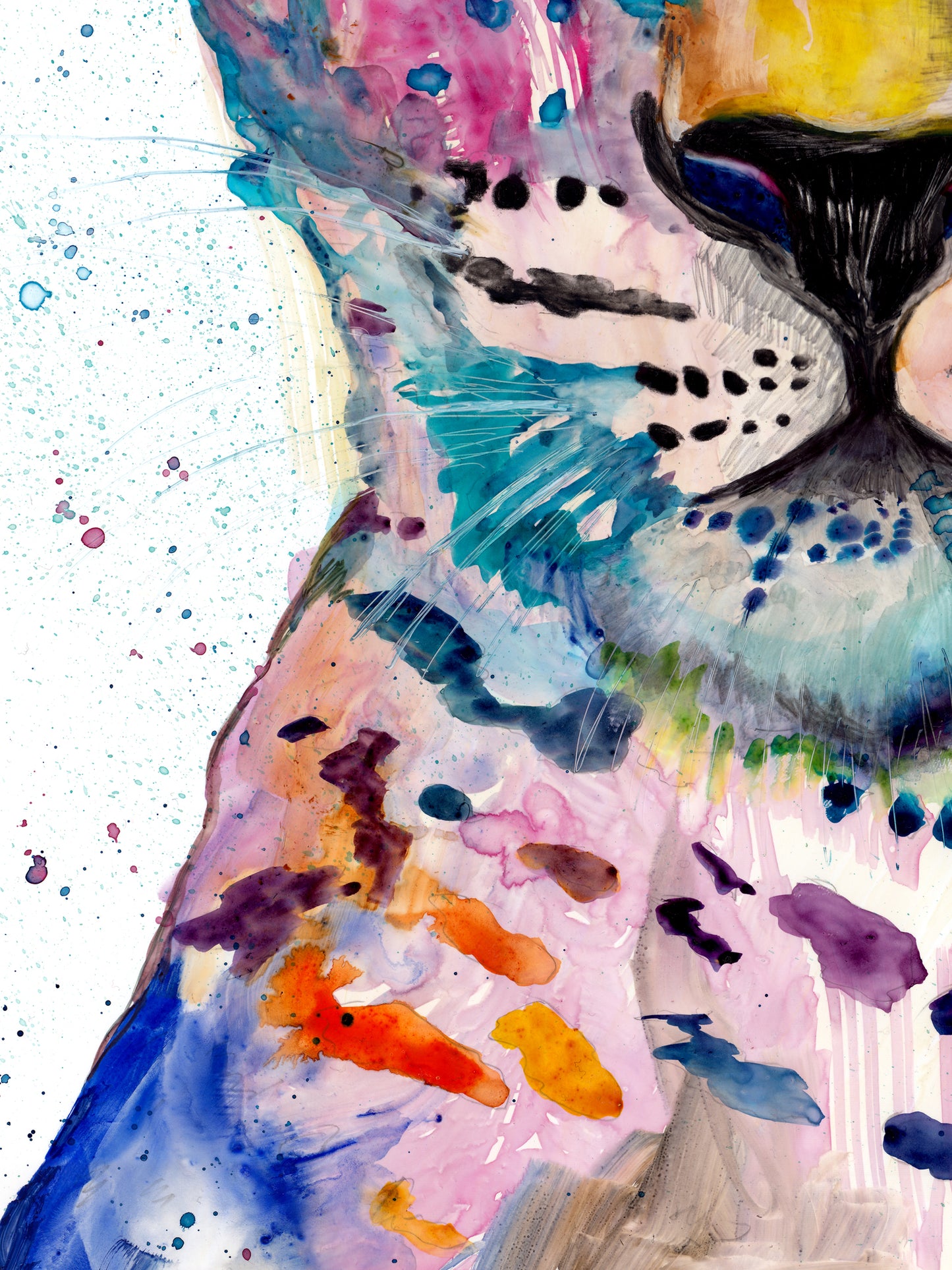 Aqua Gaze- Print