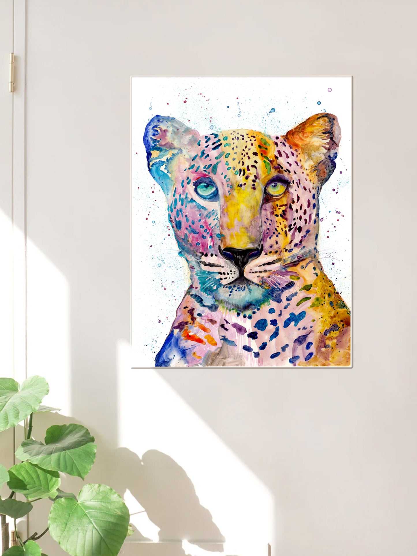 Aqua Gaze- Print
