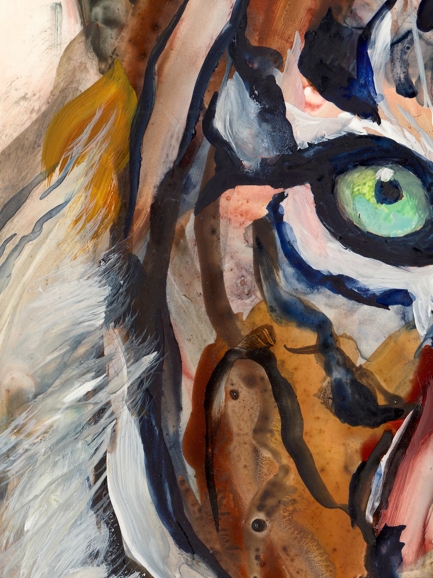 Blue-Eyed Majesty- Print