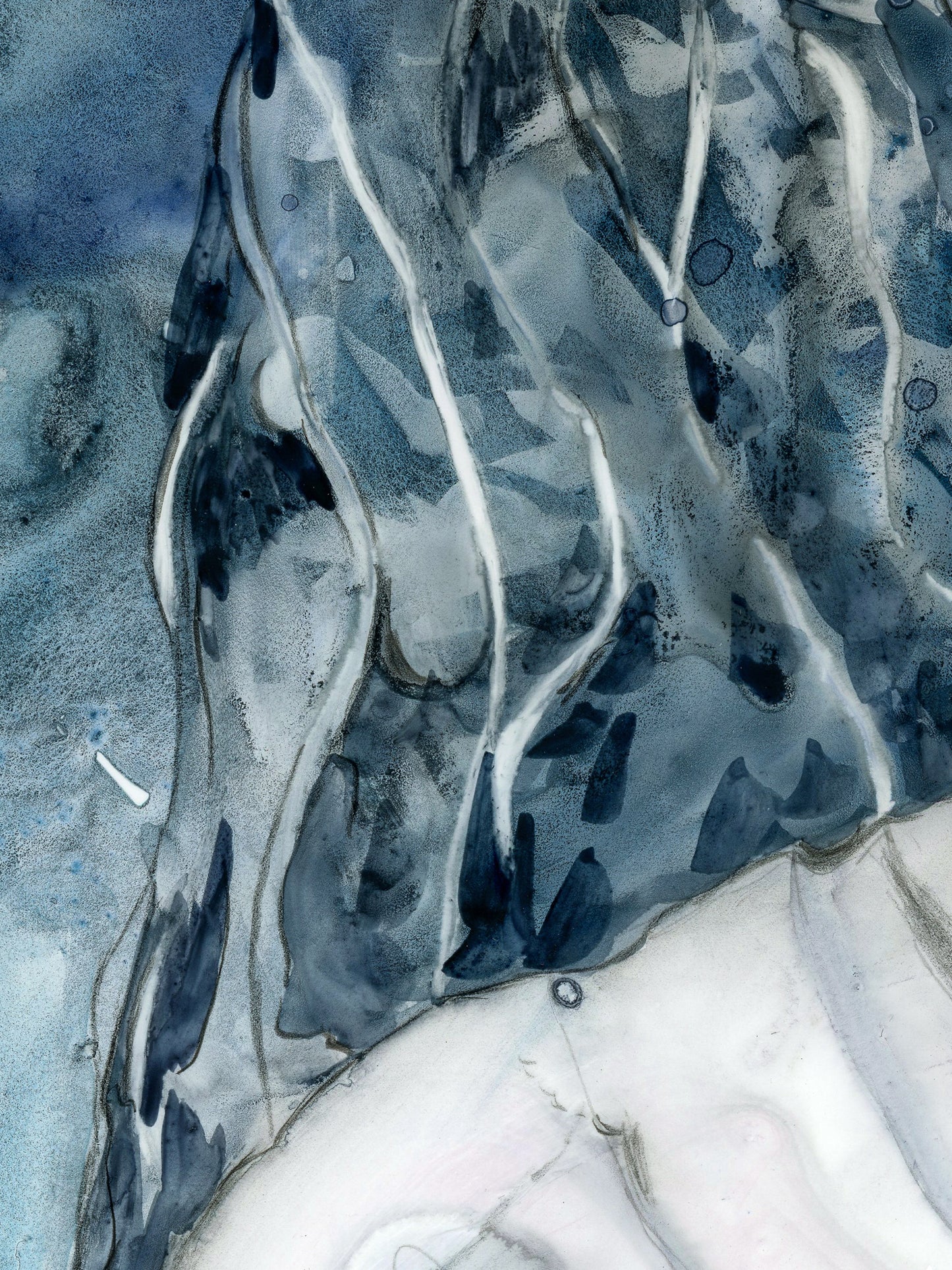 Buddha of Winter- print
