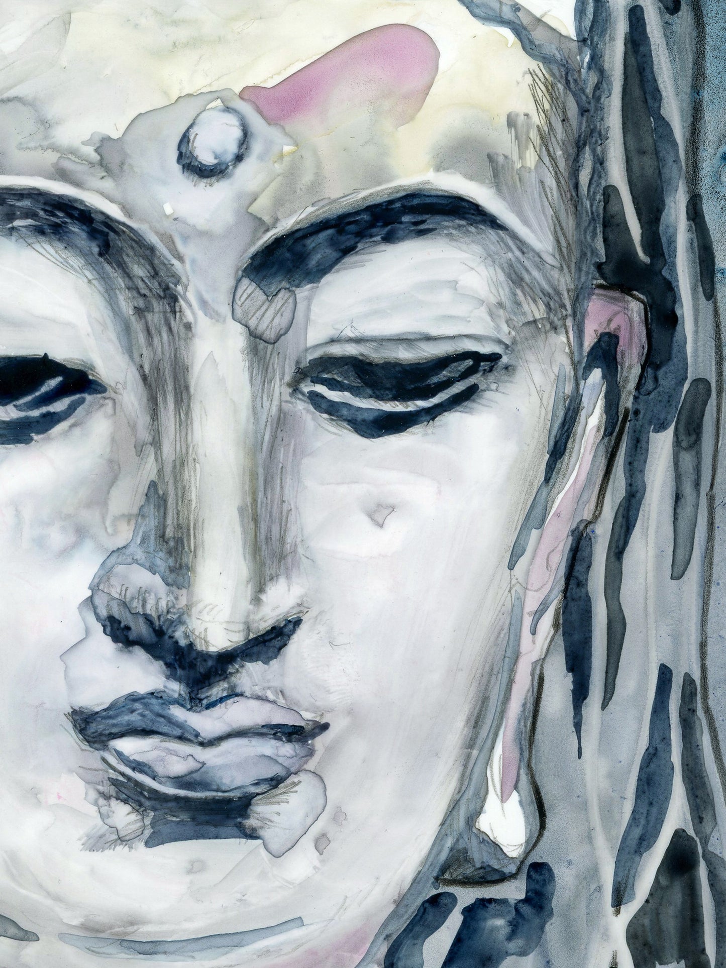 Buddha of Winter- print
