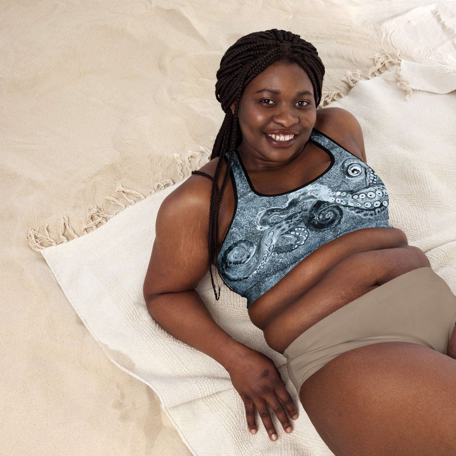 Brassière Sport - ROCKOUT WORKOUT Pieuvre