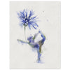 Fleur de yoga - Bleuet