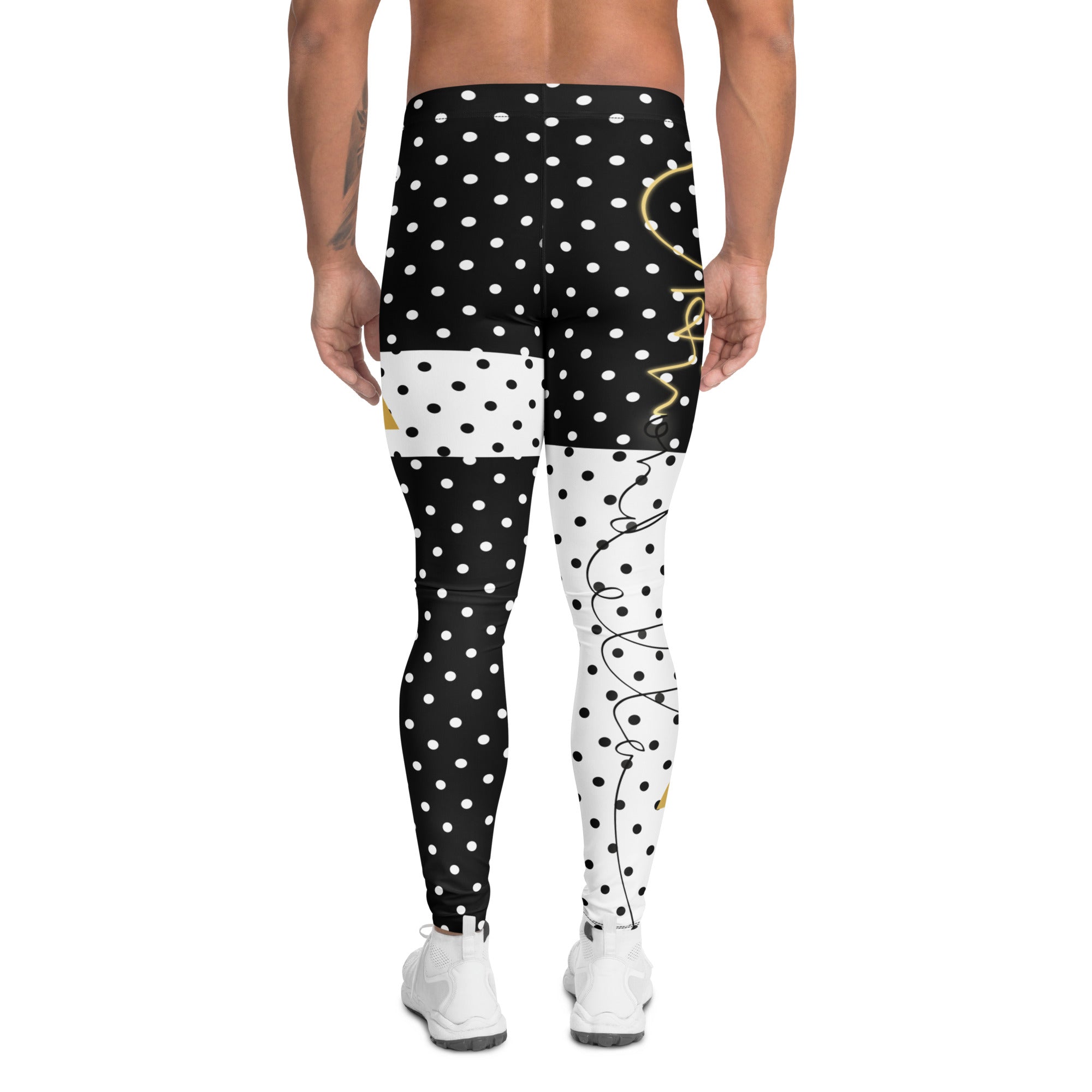 Polka Dada Pythago Cubiste - Men's Leggings