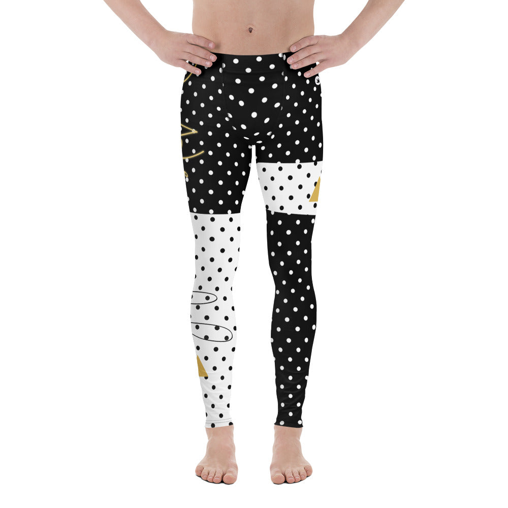 Polka Dada Pythago Cubiste - Men's Leggings