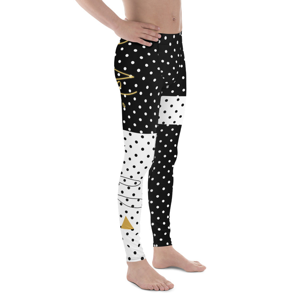 Polka Dada Pythago Cubiste - Men's Leggings