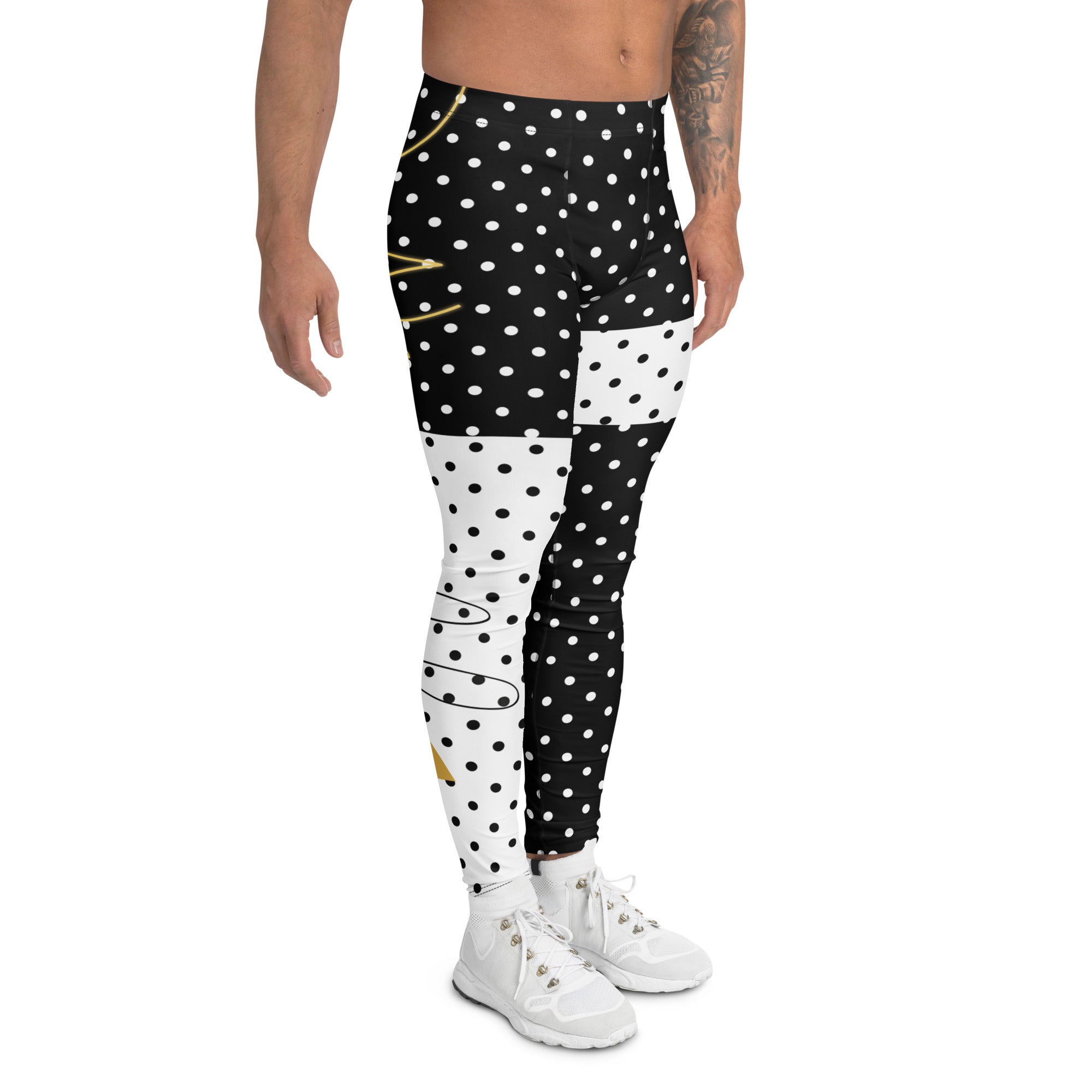 Polka Dada Pythago Cubiste - Men's Leggings