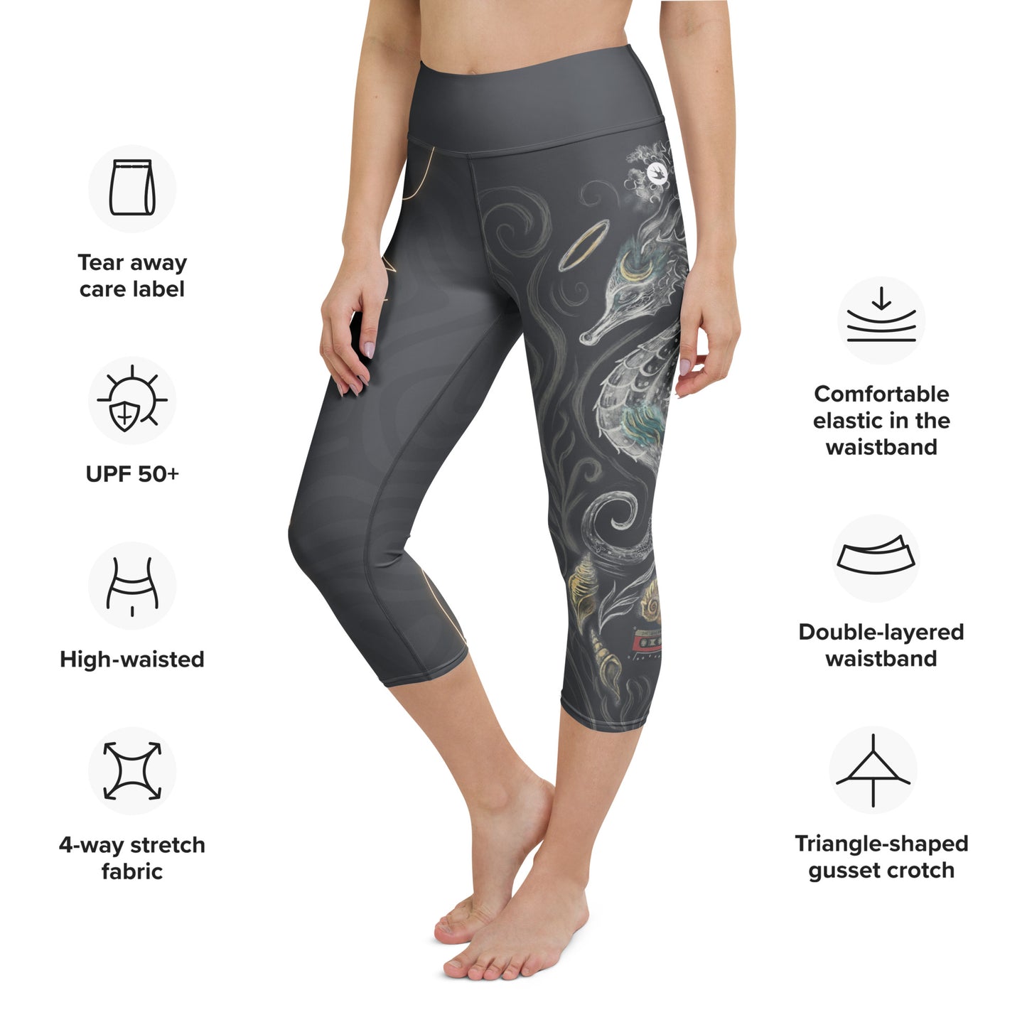 Sea Goddess - Flow Capris