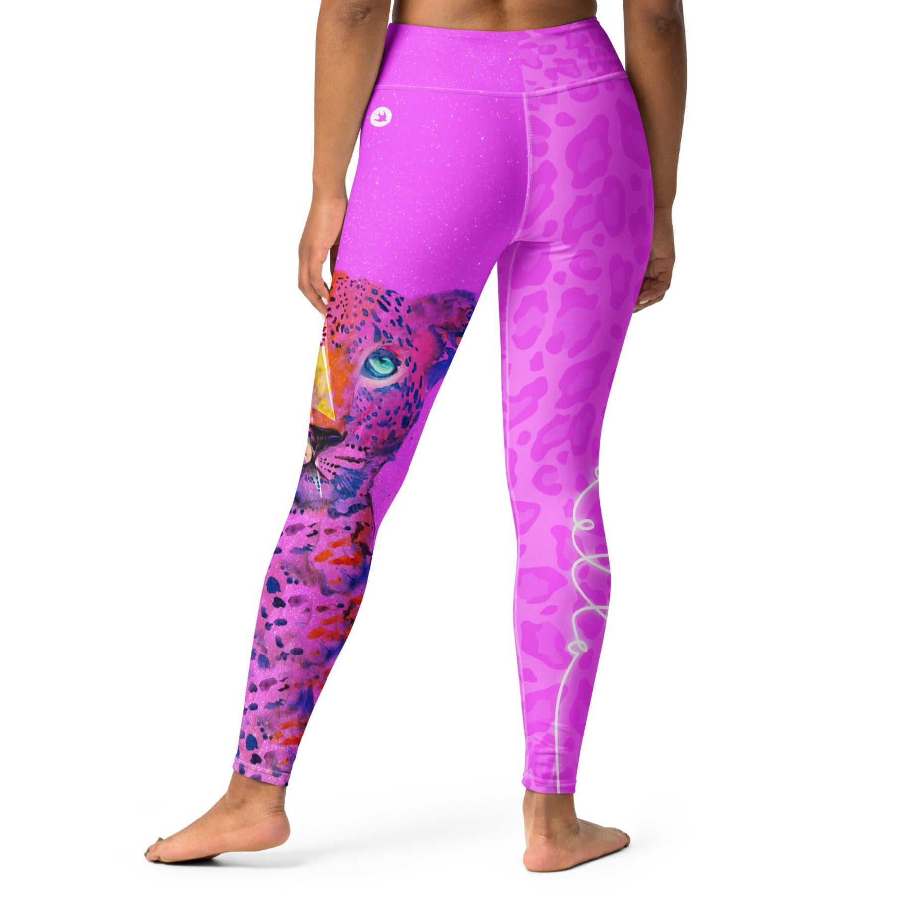 Legging Léopard Rose