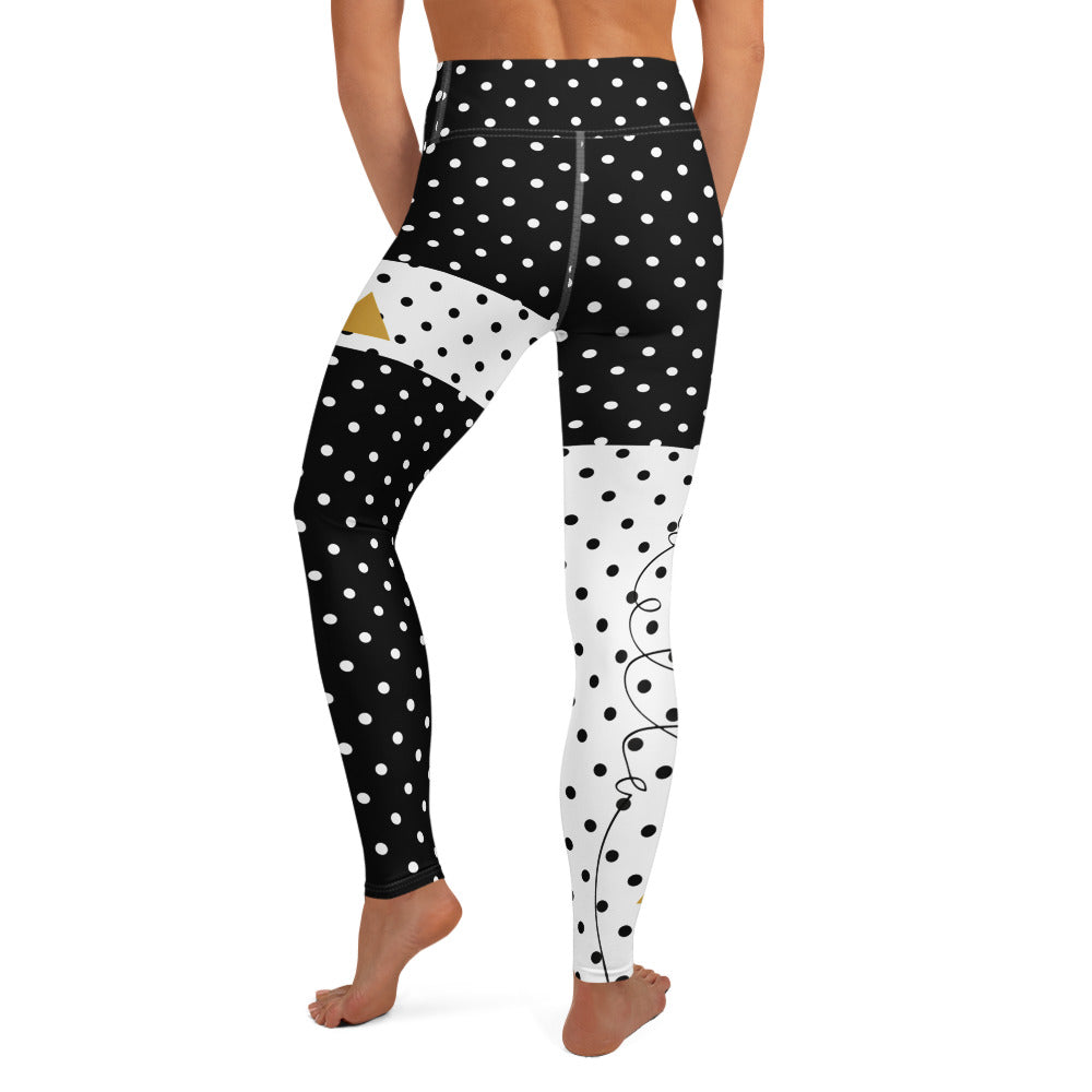 Polka Dada Pythago Cubiste - Leggings
