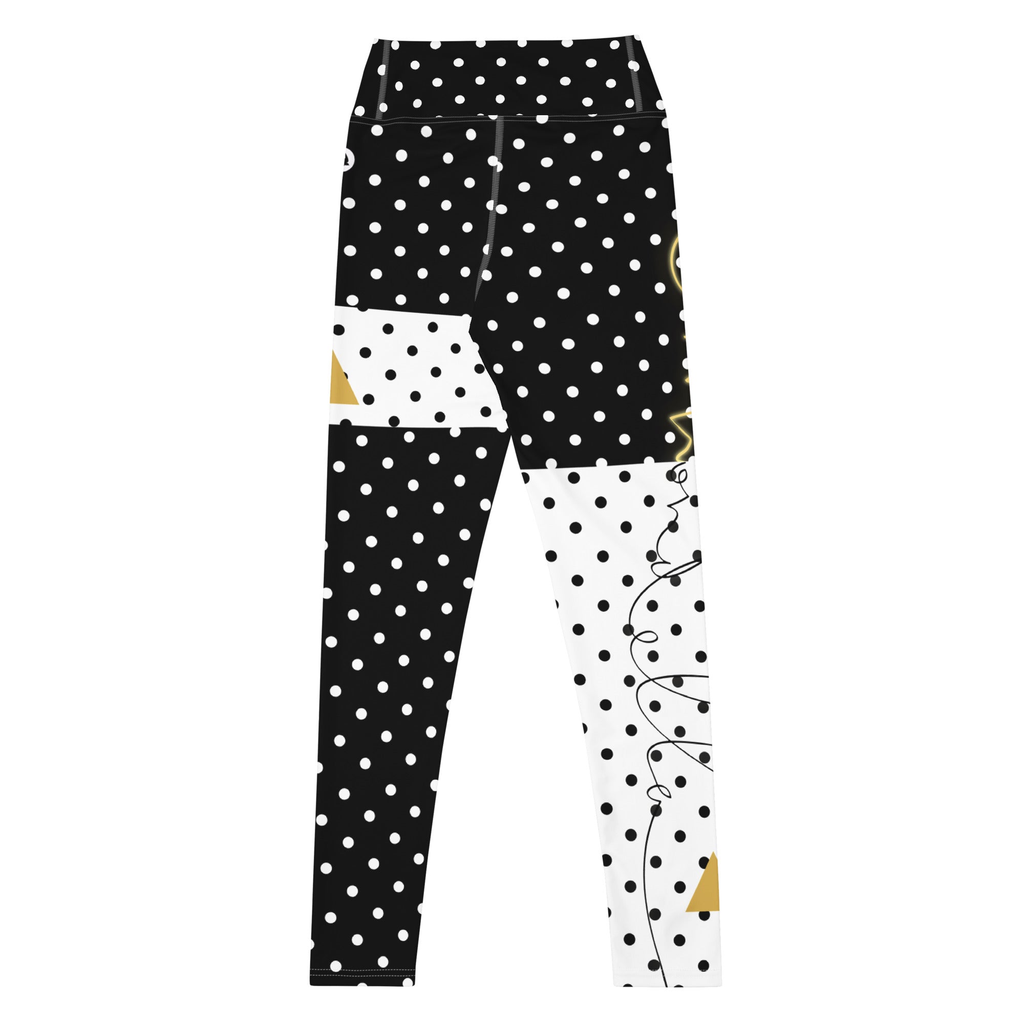 Polka Dada Pythago Cubiste - Leggings