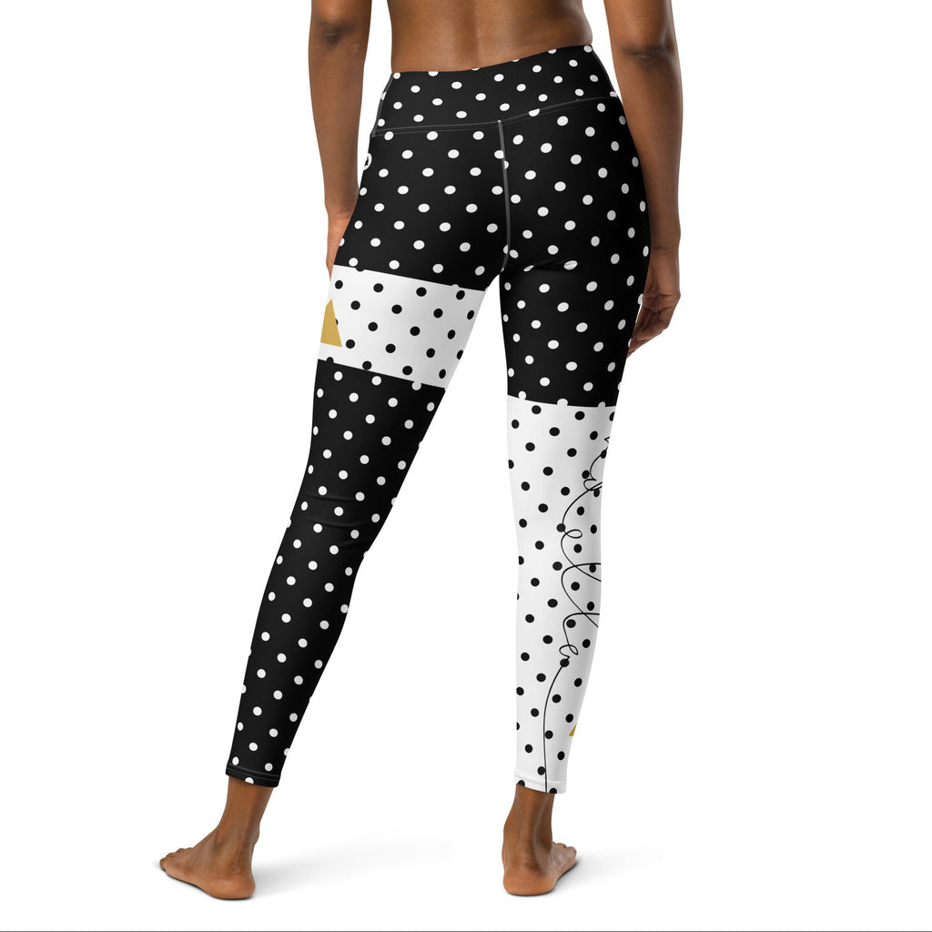 Polka Dada Pythago Cubiste - Leggings