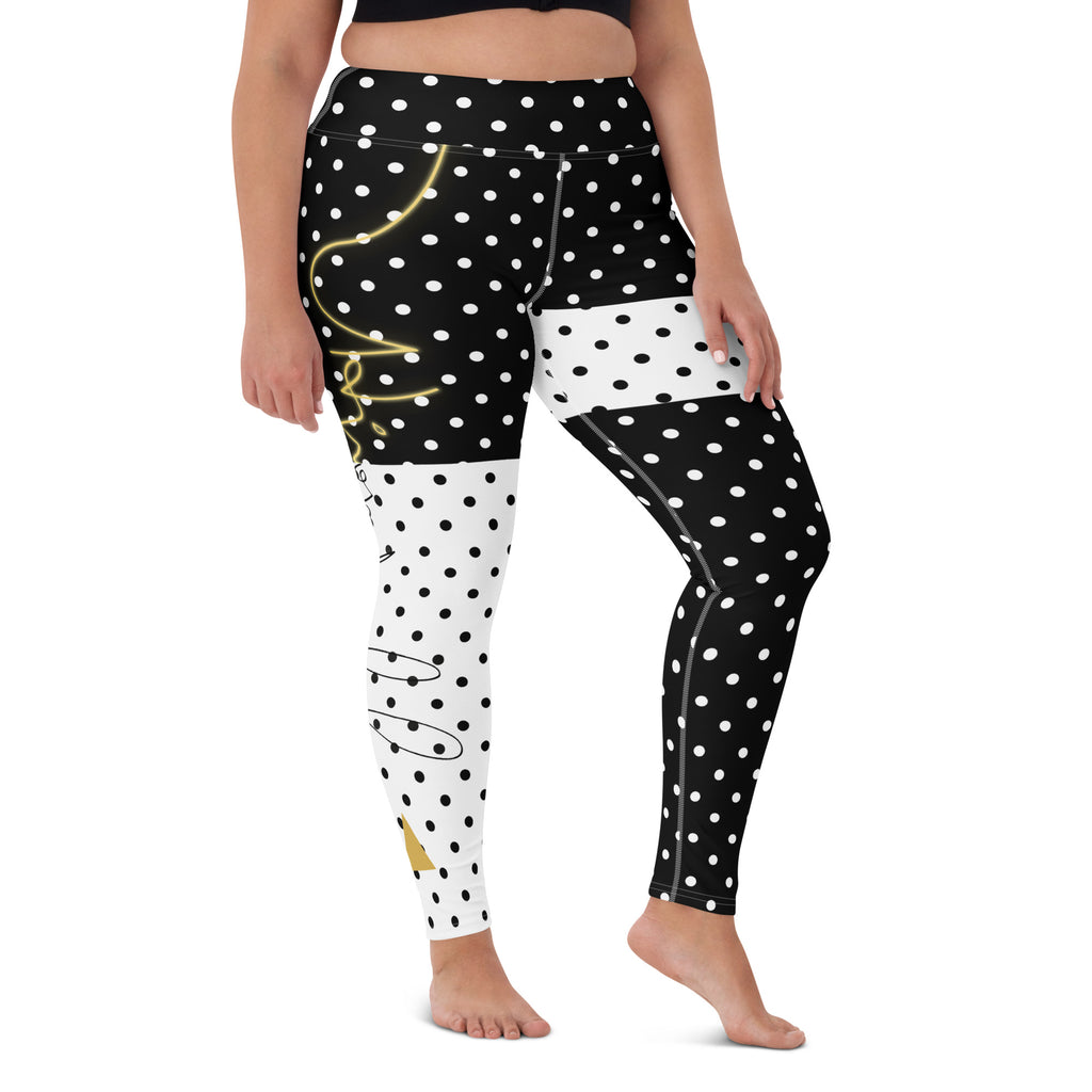 Polka Dada Pythago Cubiste - Leggings