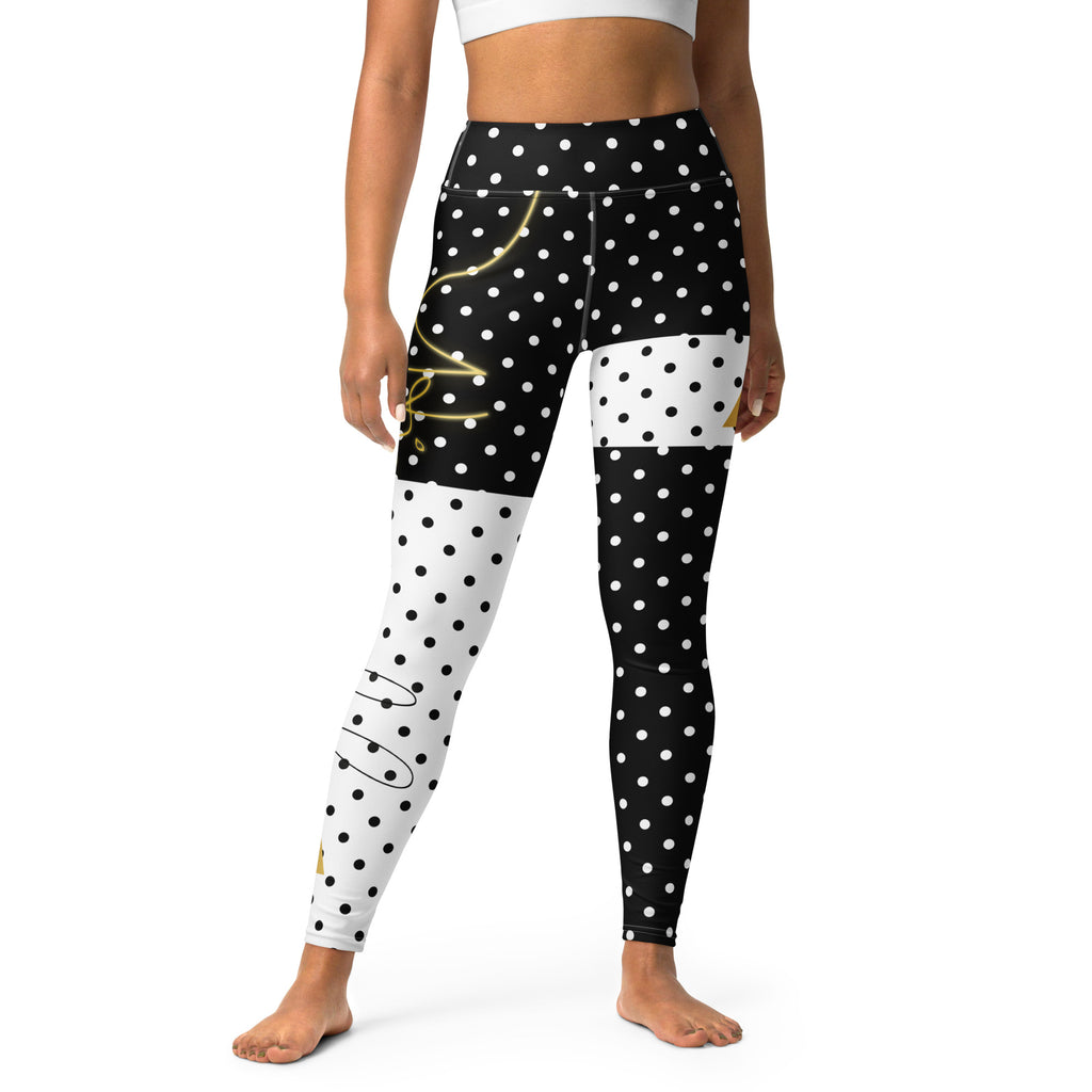 Polka Dada Pythago Cubiste - Leggings