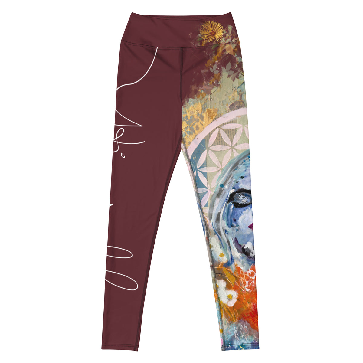 Femme Buddha – Art Leggings