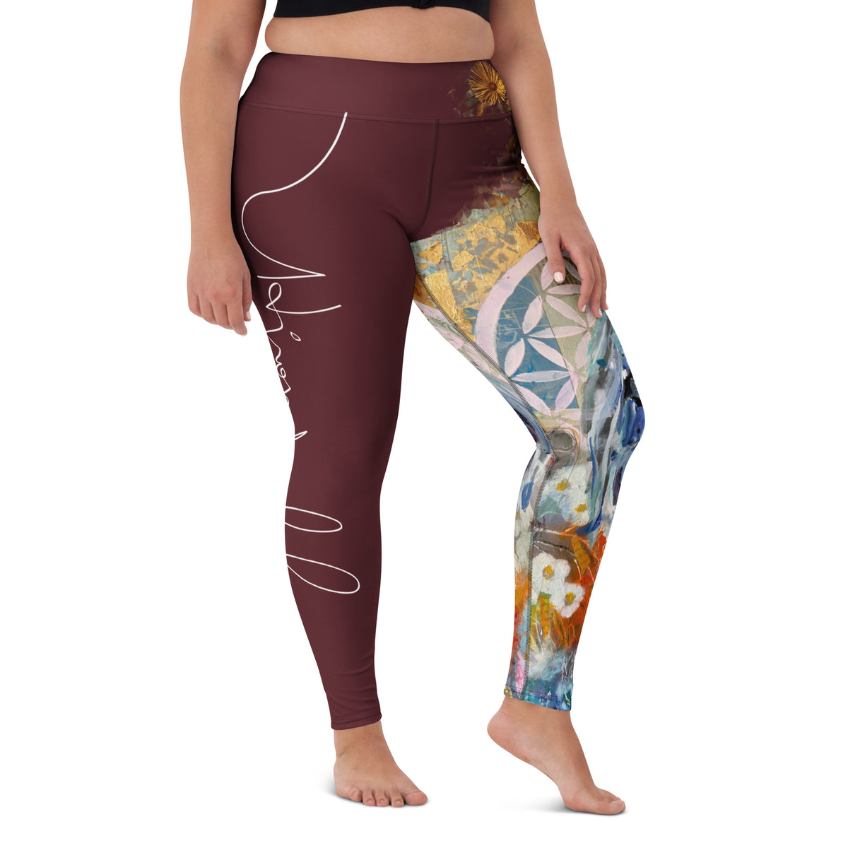 Femme Buddha – Art Leggings