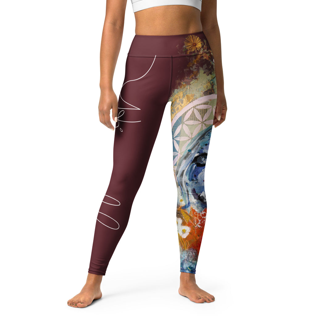 Femme Buddha – Art Leggings