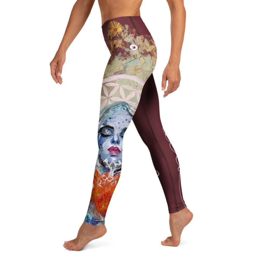 Femme Buddha – Art Leggings