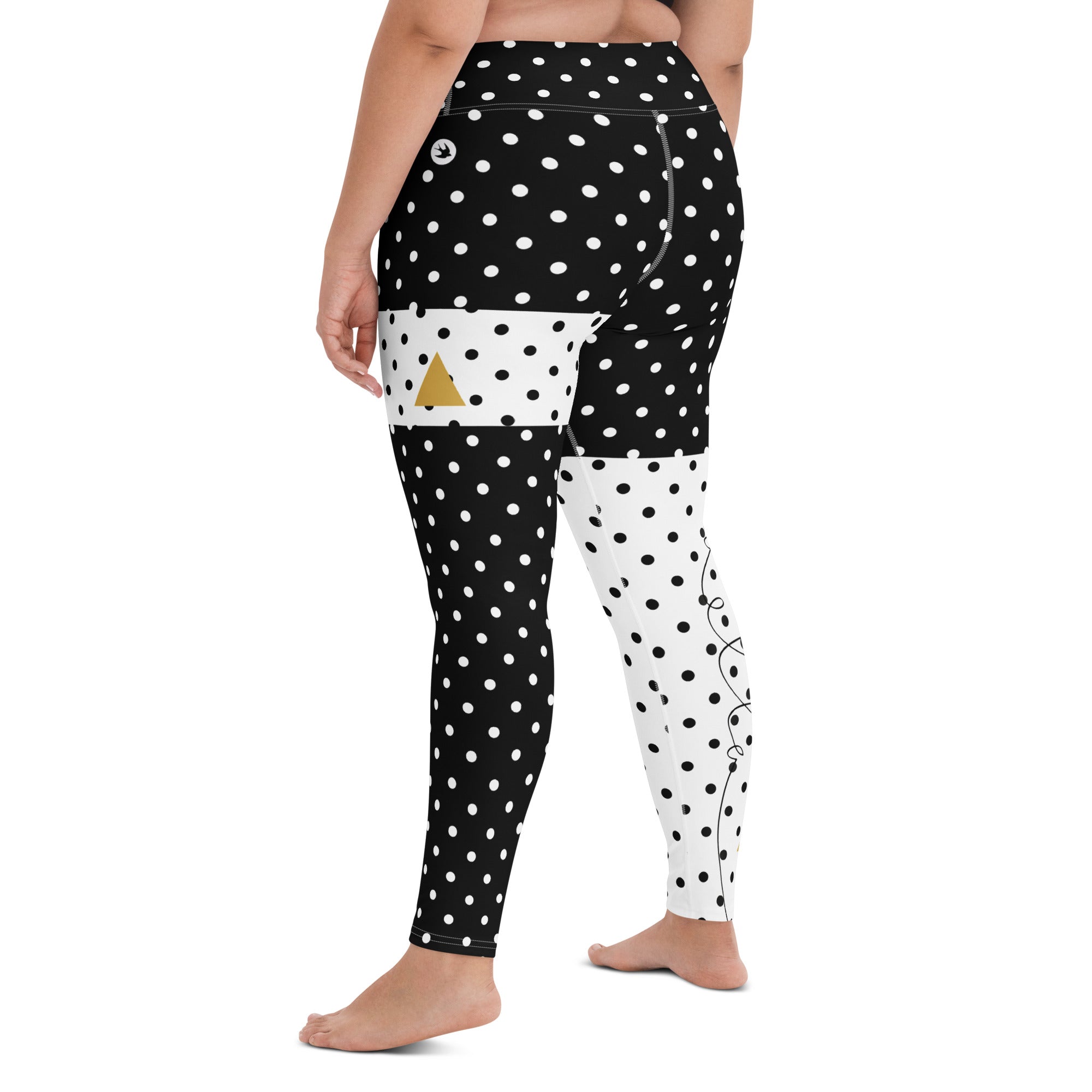 Polka Dada Pythago Cubiste - Leggings