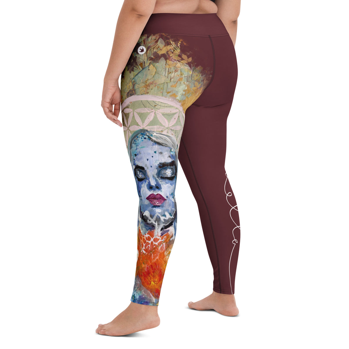 Femme Buddha – Art Leggings