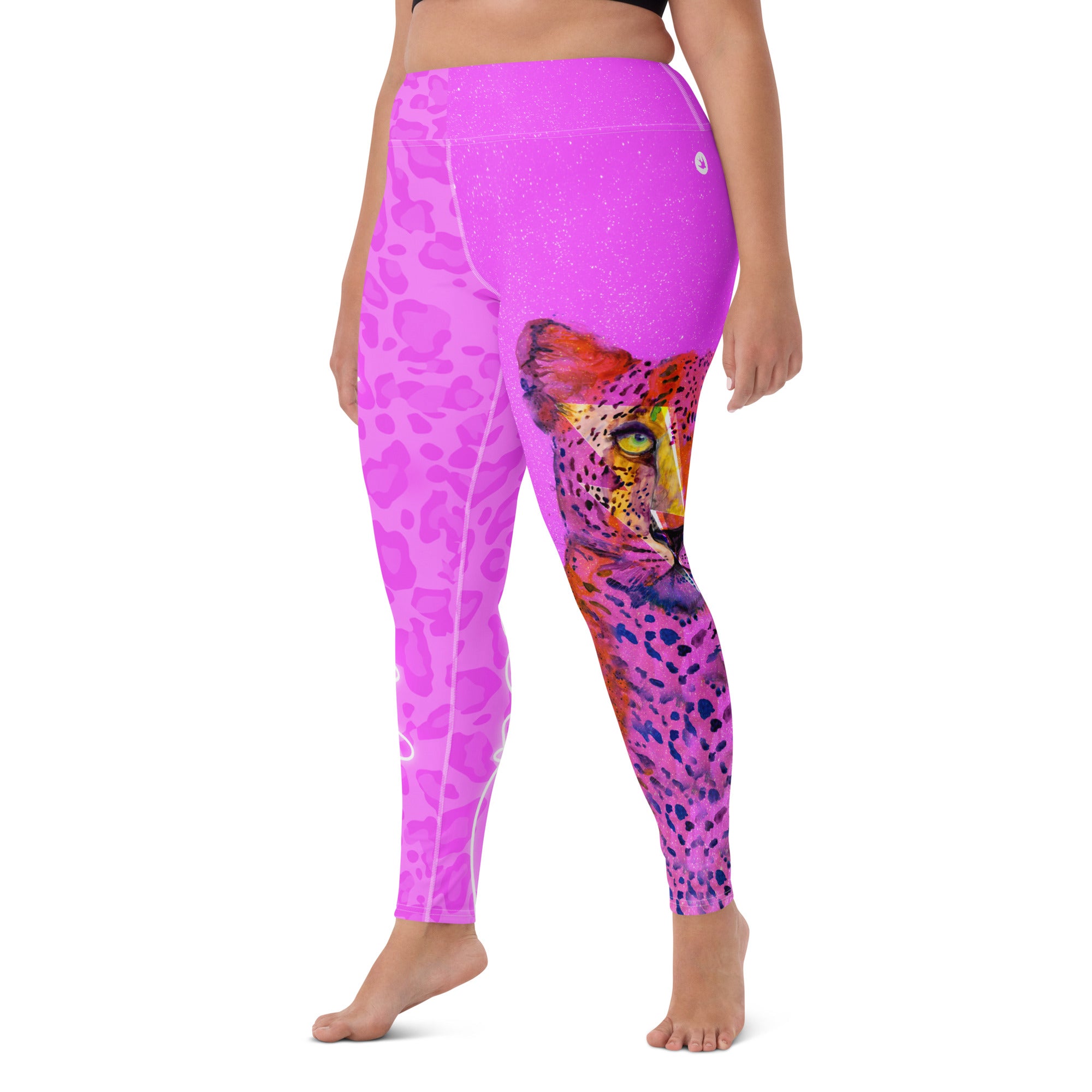 Legging Léopard Rose