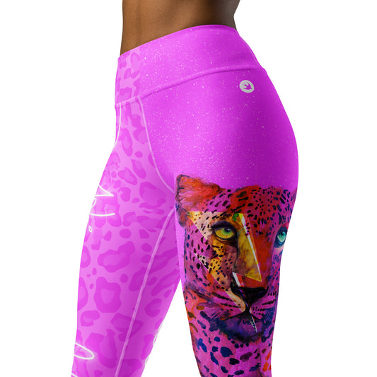 Leggings Leopard Pink