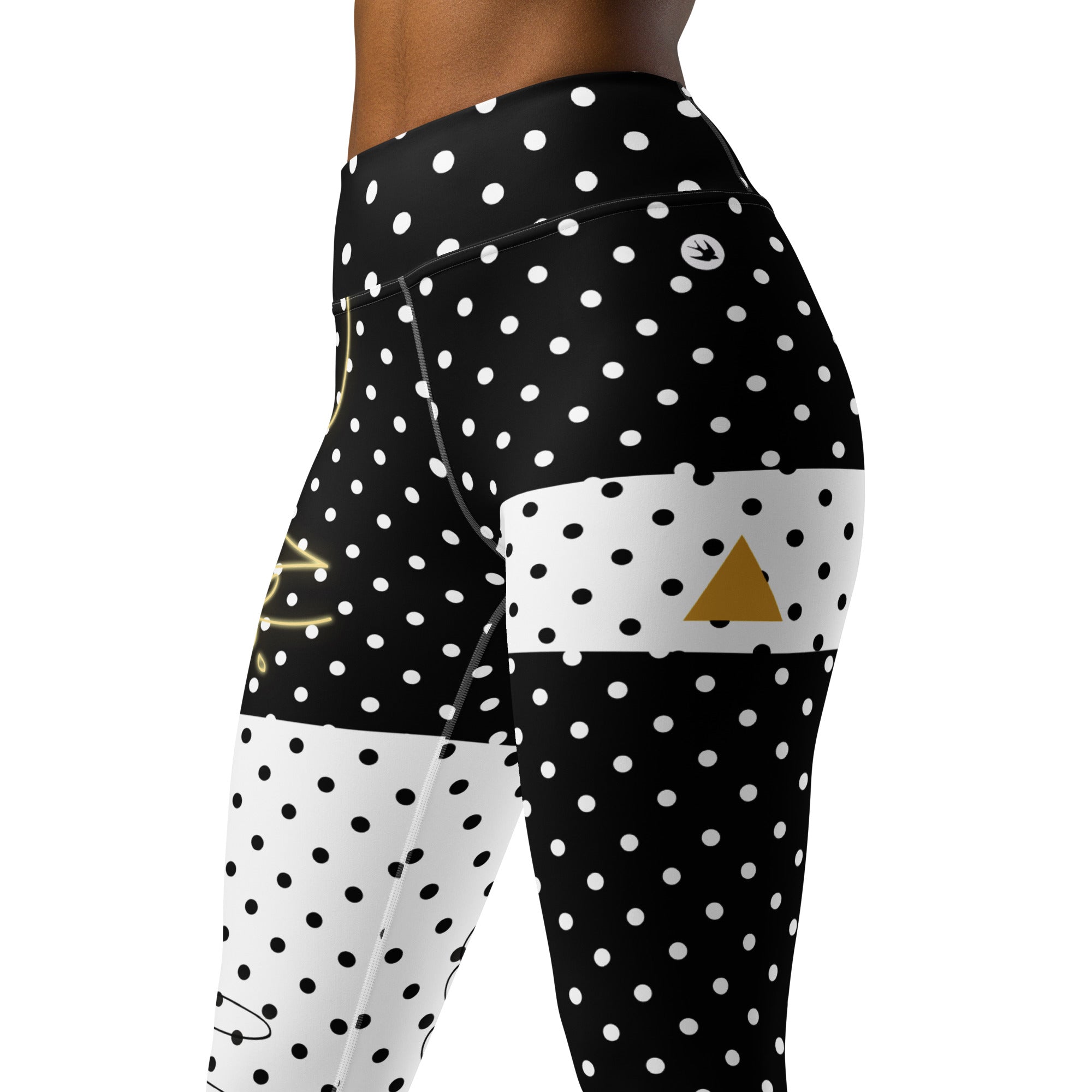 Polka Dada Pythago Cubiste - Leggings