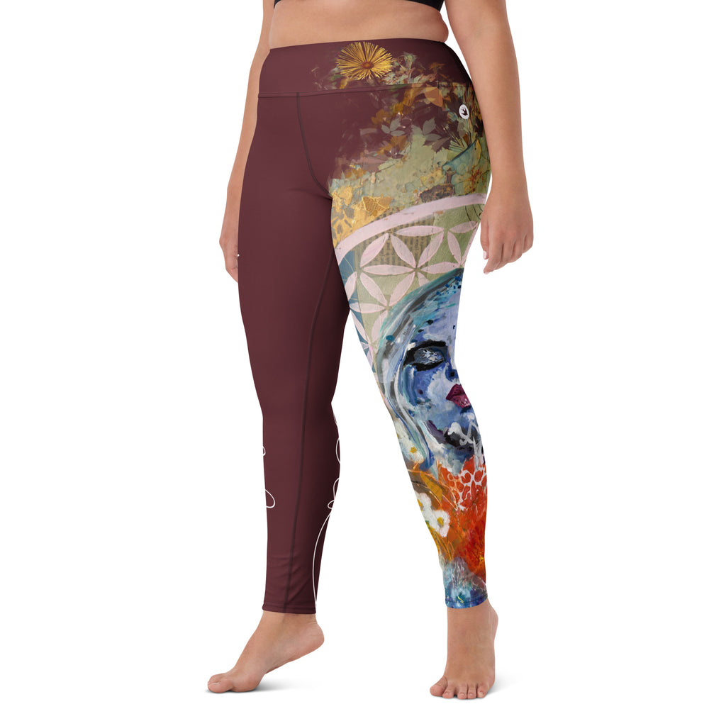 Femme Buddha – Art Leggings