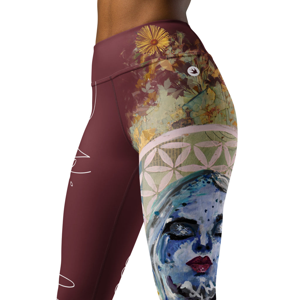 Femme Buddha – Art Leggings