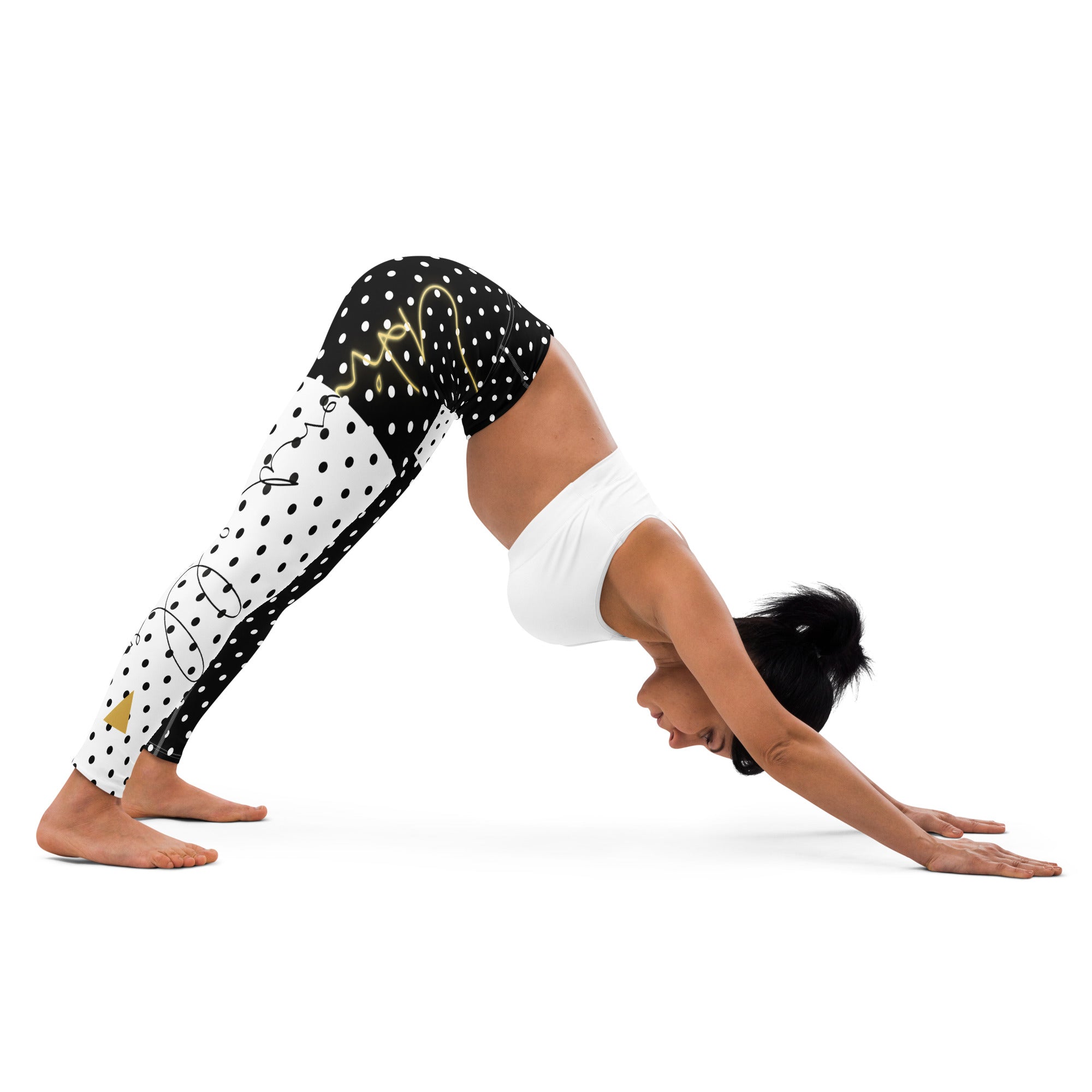 Polka Dada Pythago Cubiste - Leggings