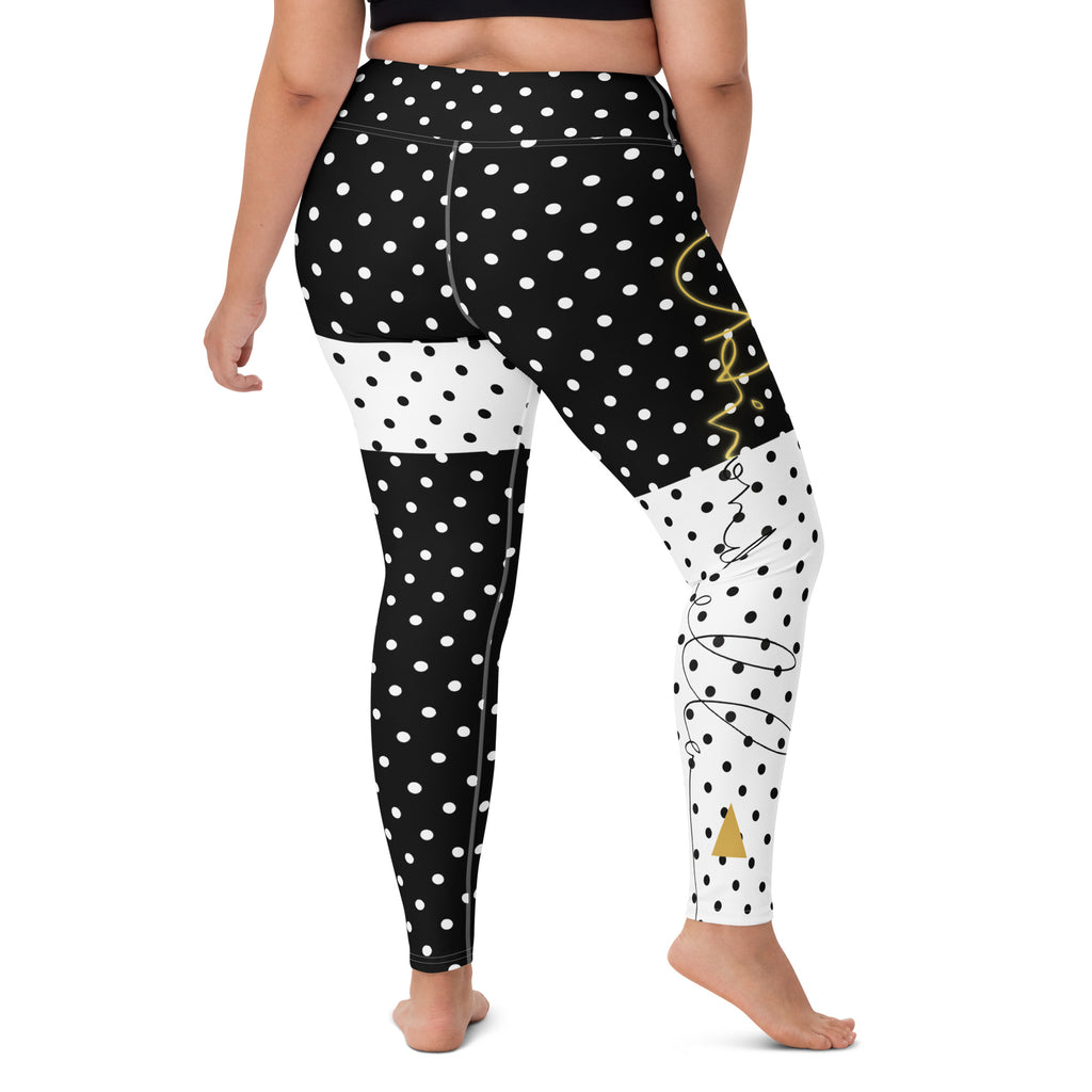 Polka Dada Pythago Cubiste - Leggings