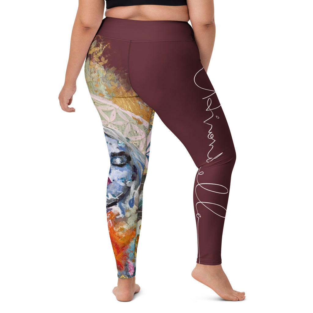 Femme Buddha – Art Leggings