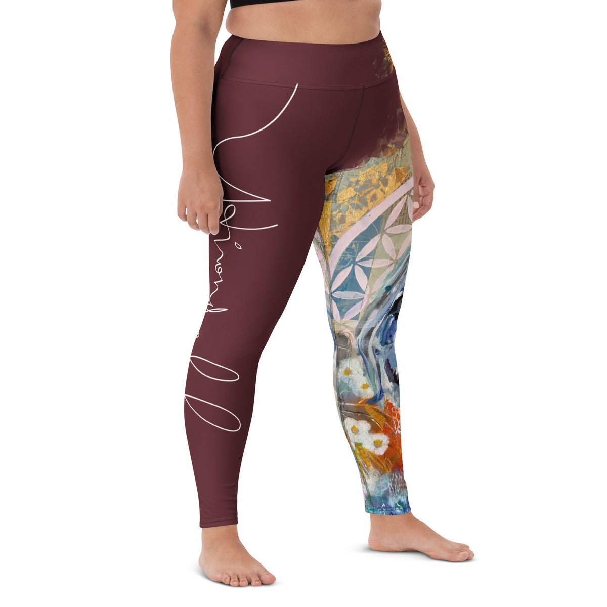 Femme Buddha – Art Leggings