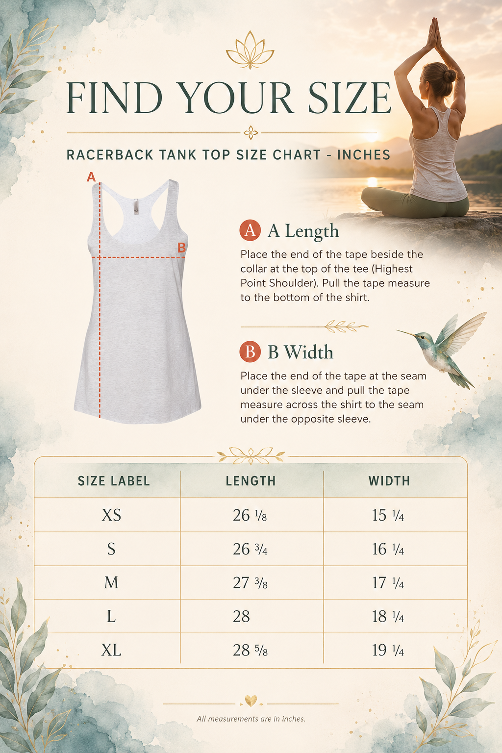 Camisole dos nageur noire – Cœur doux