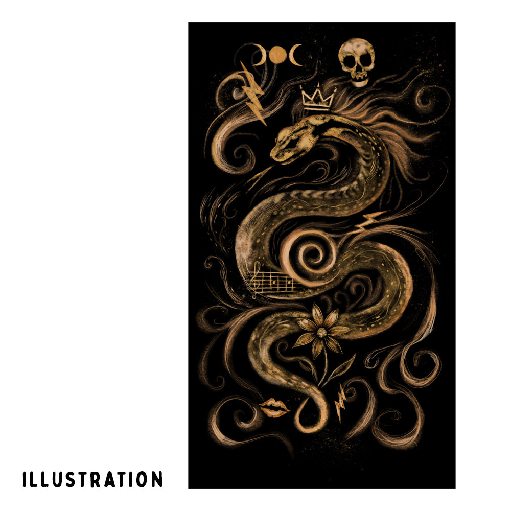 Capris Rituel Serpent