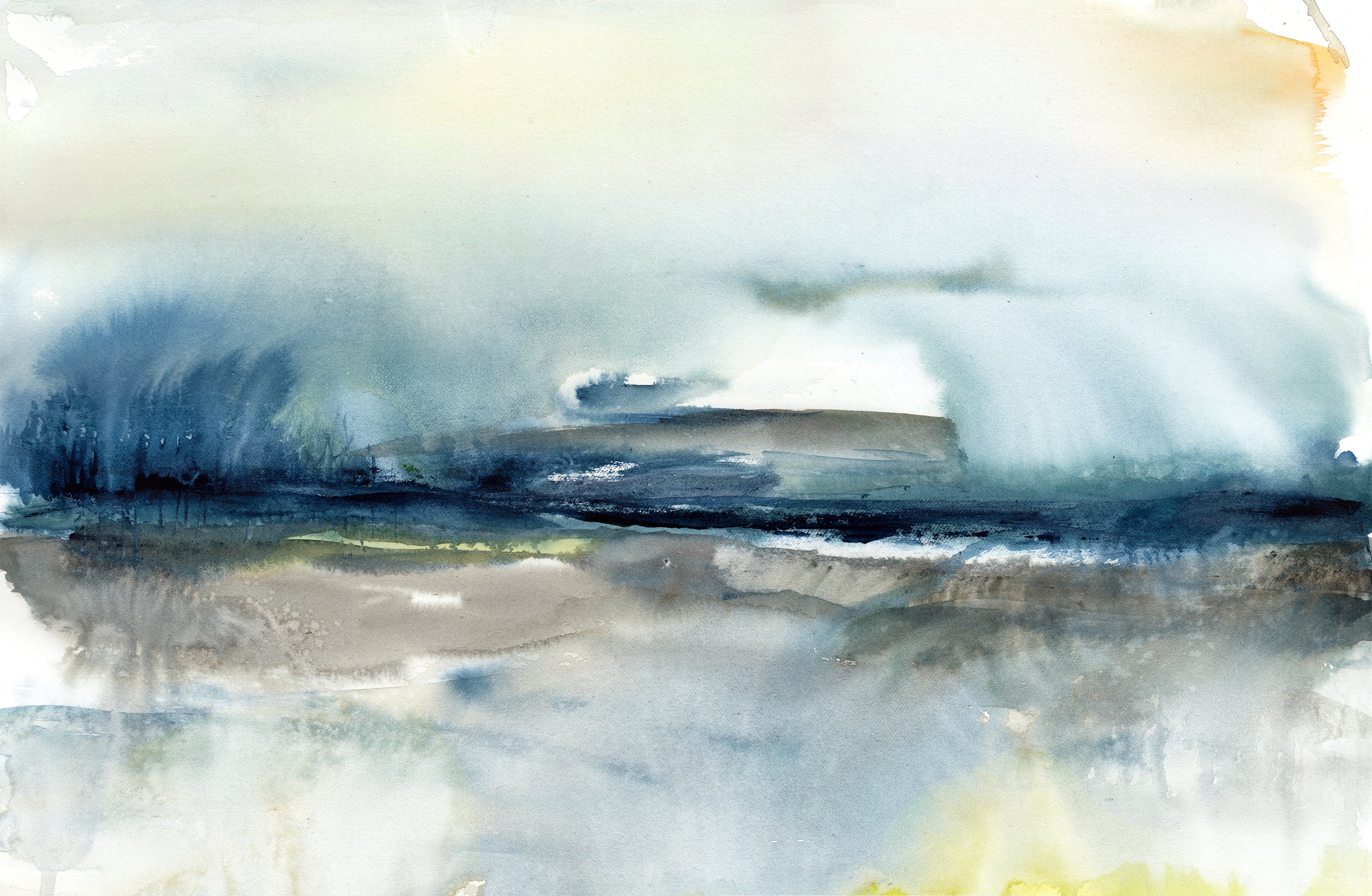 Paysage aquarelle -1