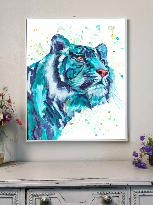 Tigre turquoise