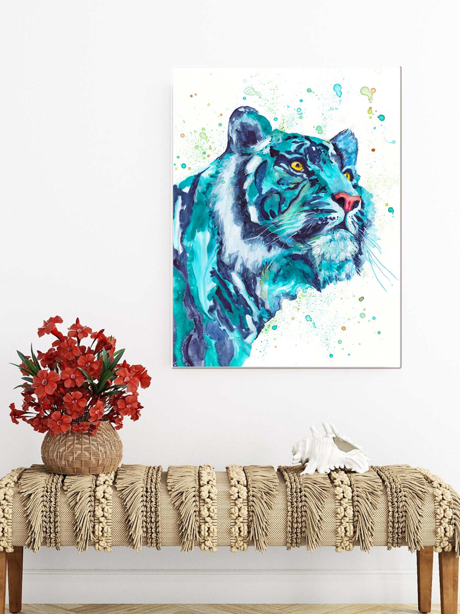 Tigre turquoise