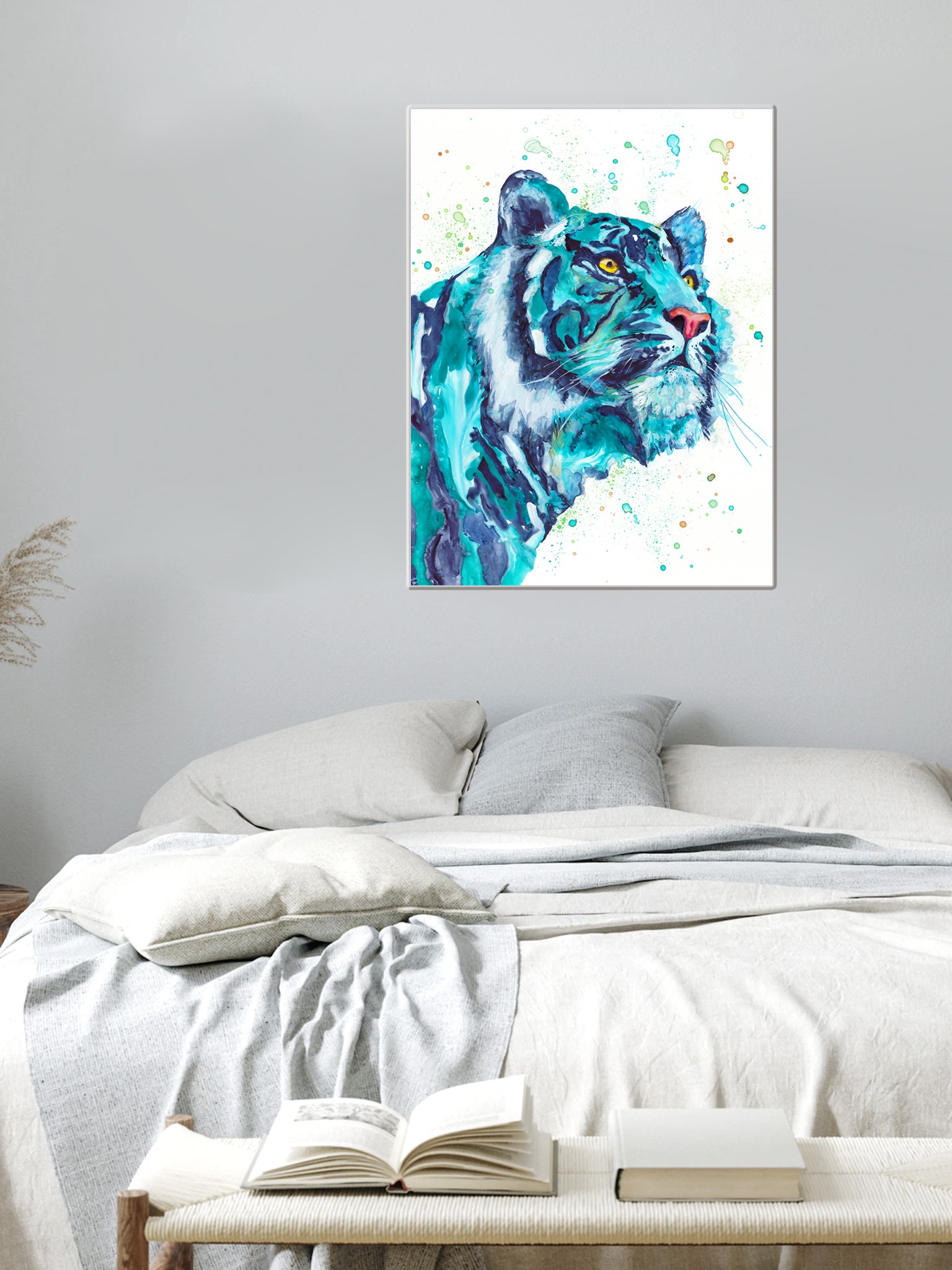 Tigre turquoise