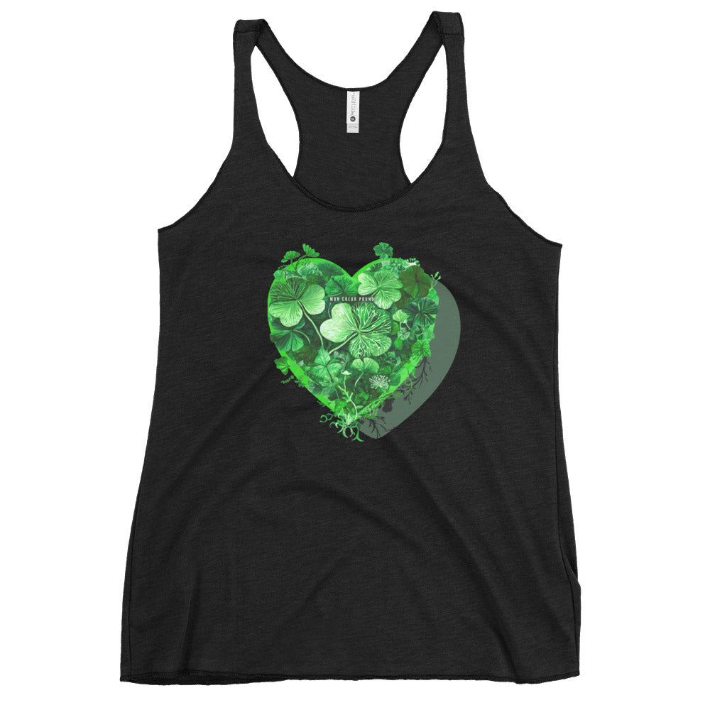 Camisole dos nageur noire – Cœur