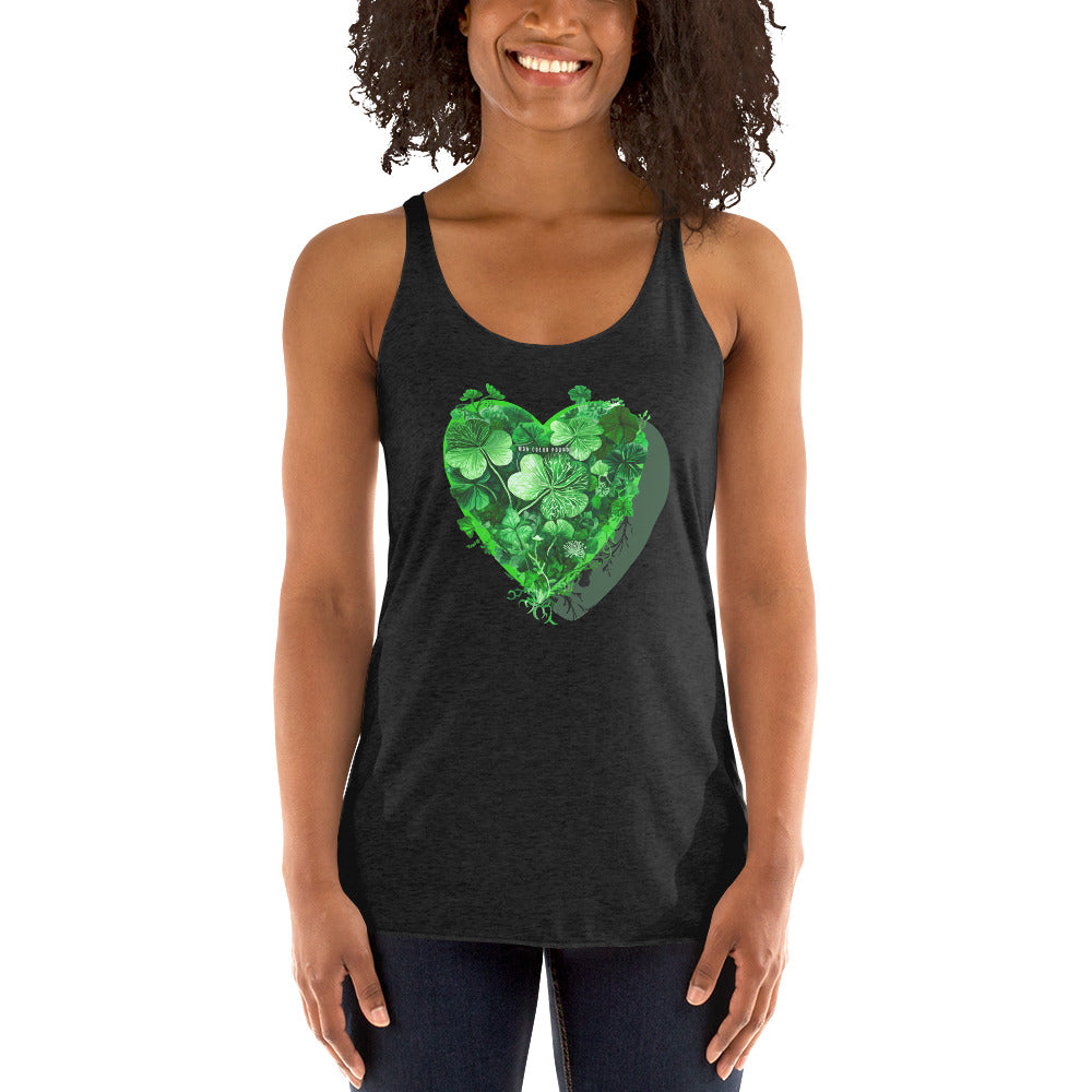 Camisole dos nageur noire – Cœur