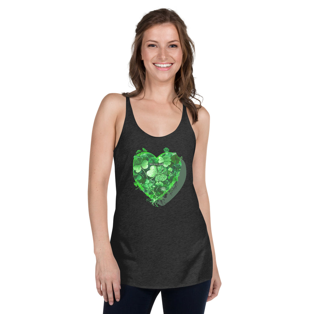 Camisole dos nageur noire – Cœur