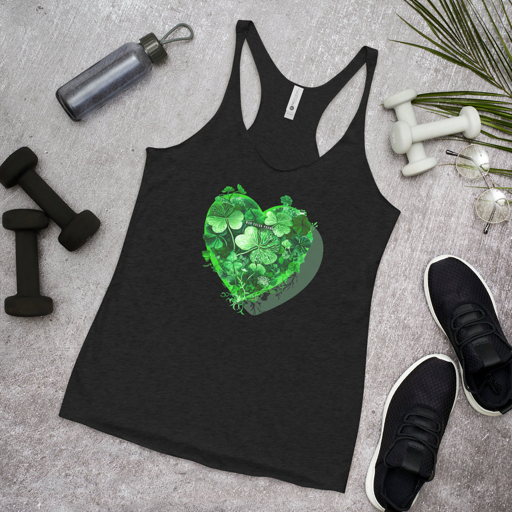 Camisole dos nageur noire – Cœur
